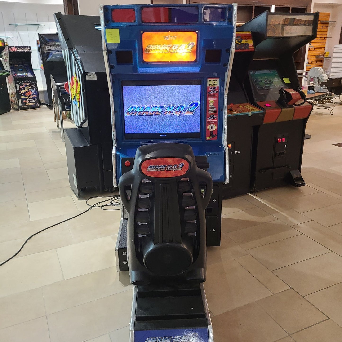 CHASE HQ 2 Sit Down Arcade Game