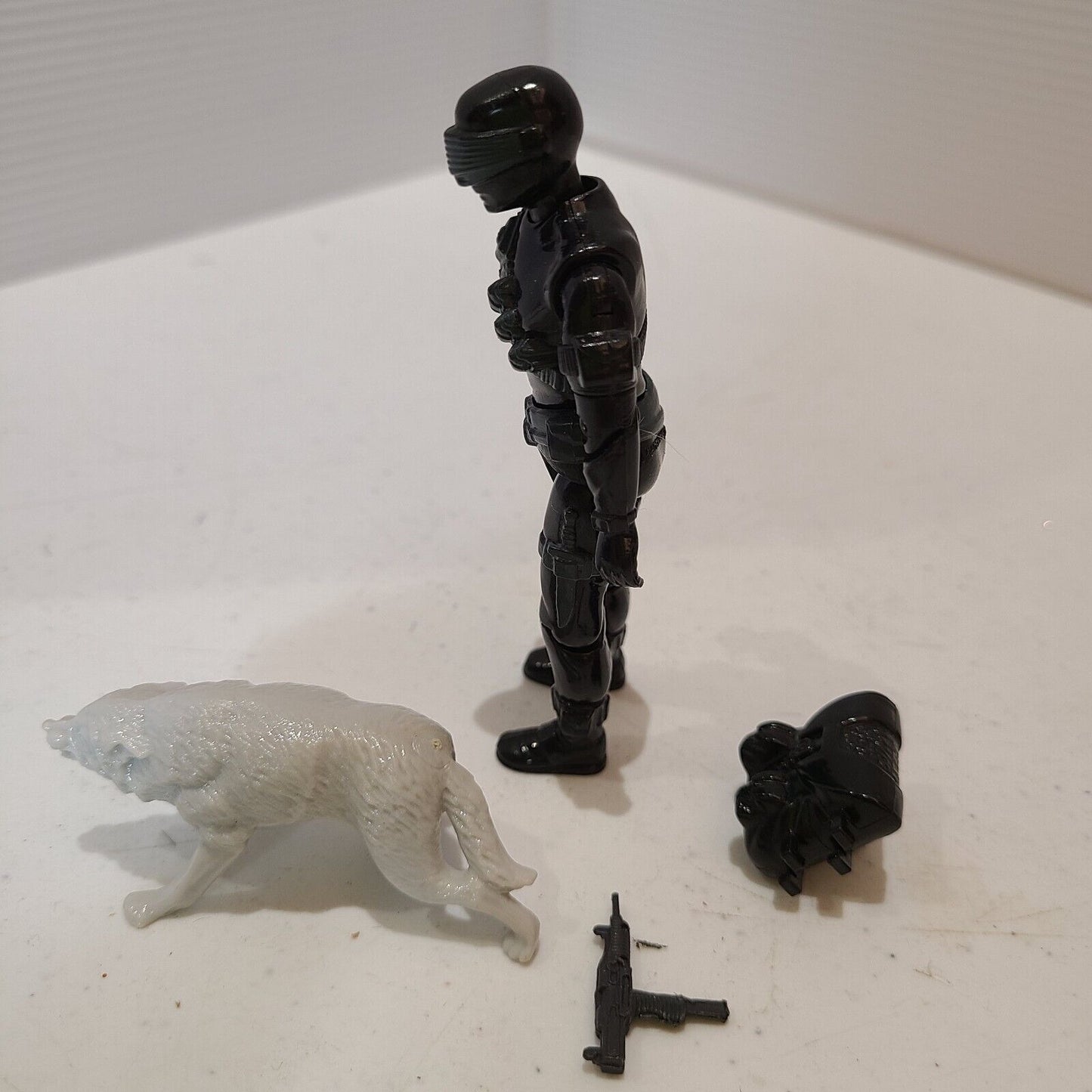 GI Joe Snake Eyes V2 with Timber 1985 Action Figure