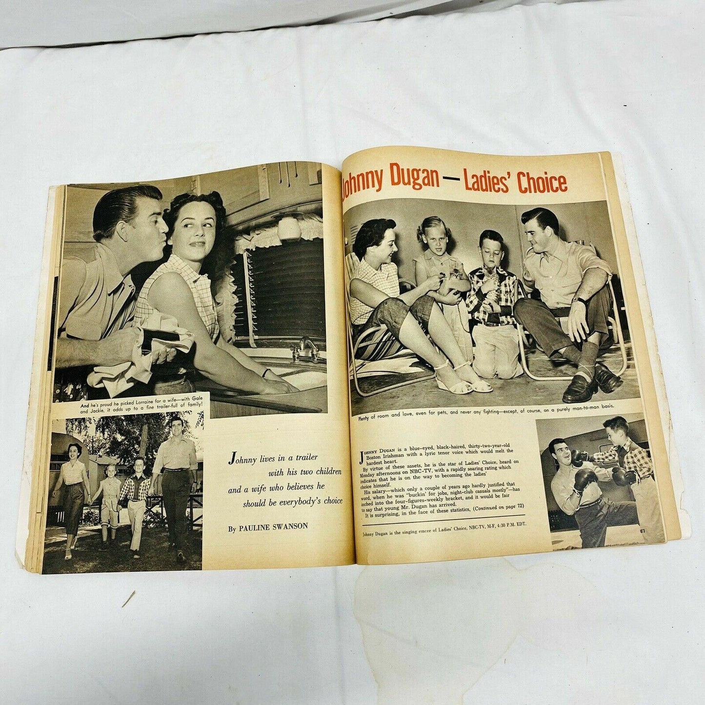 Vintage Radio-TV Mirror Magazine September 1953 Gale Storm Julius La Rosa