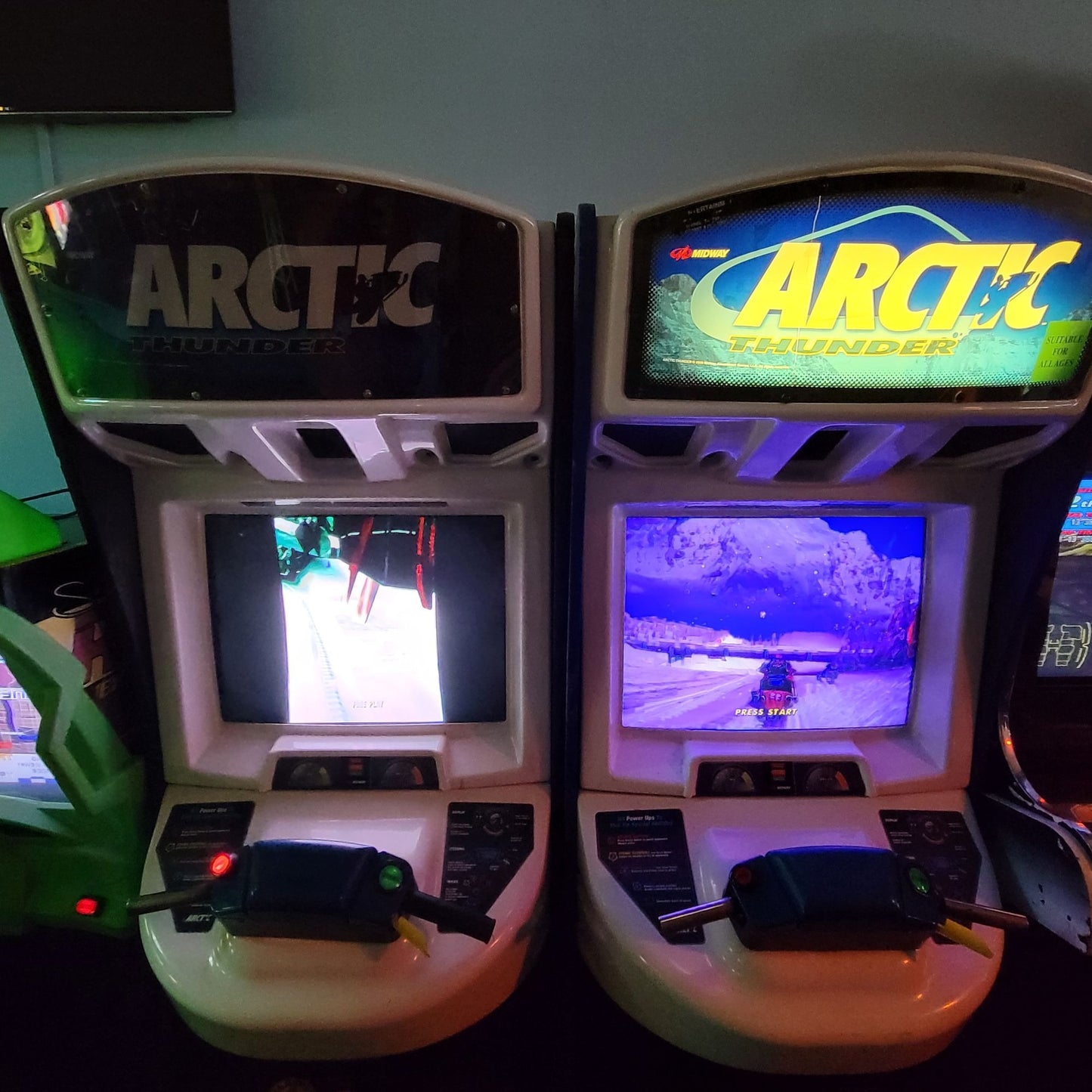 Artic Thunder Snowmobile Arcade