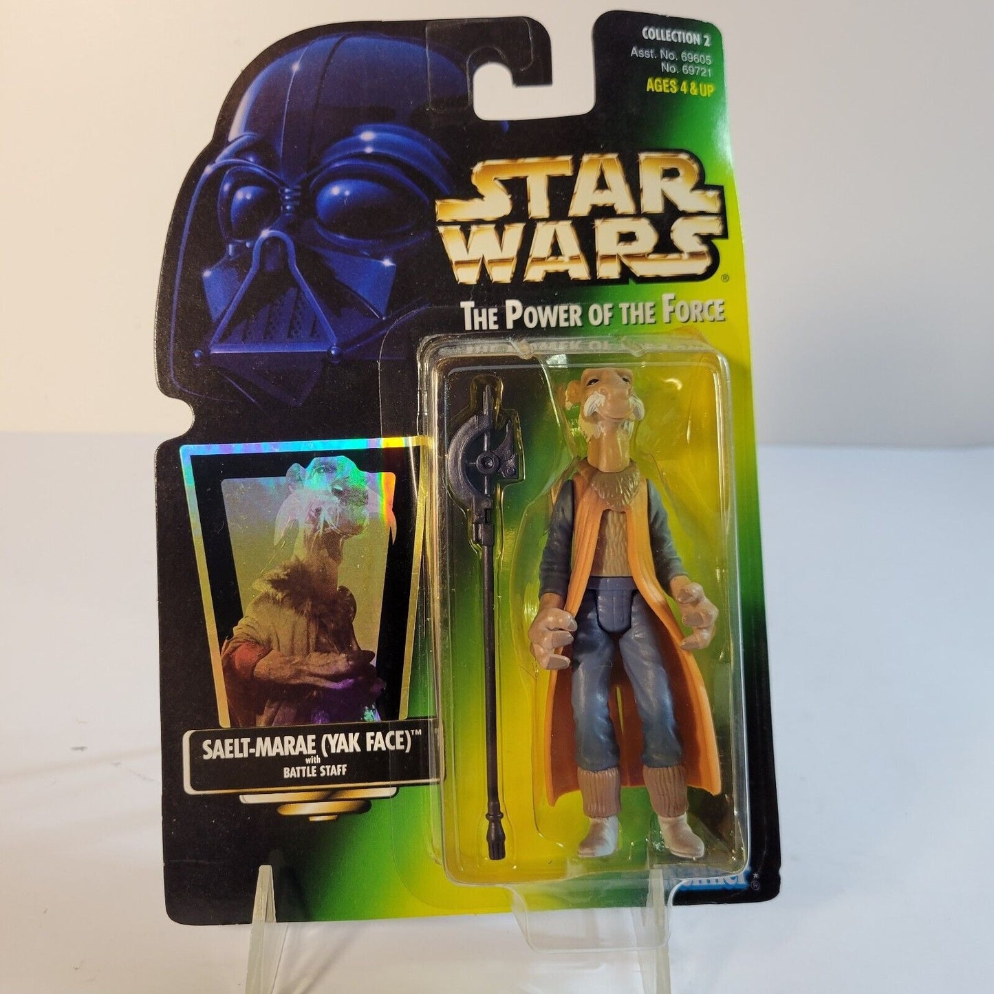 Star Wars The Power of the Force Saelt Marae Yak Face Hologram Collection 2