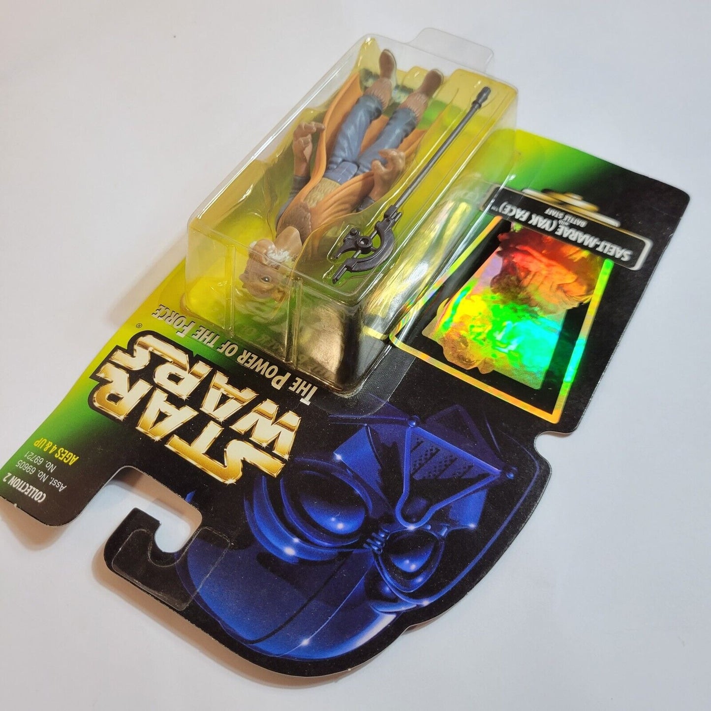 Star Wars The Power of the Force Saelt Marae Yak Face Hologram Collection 2