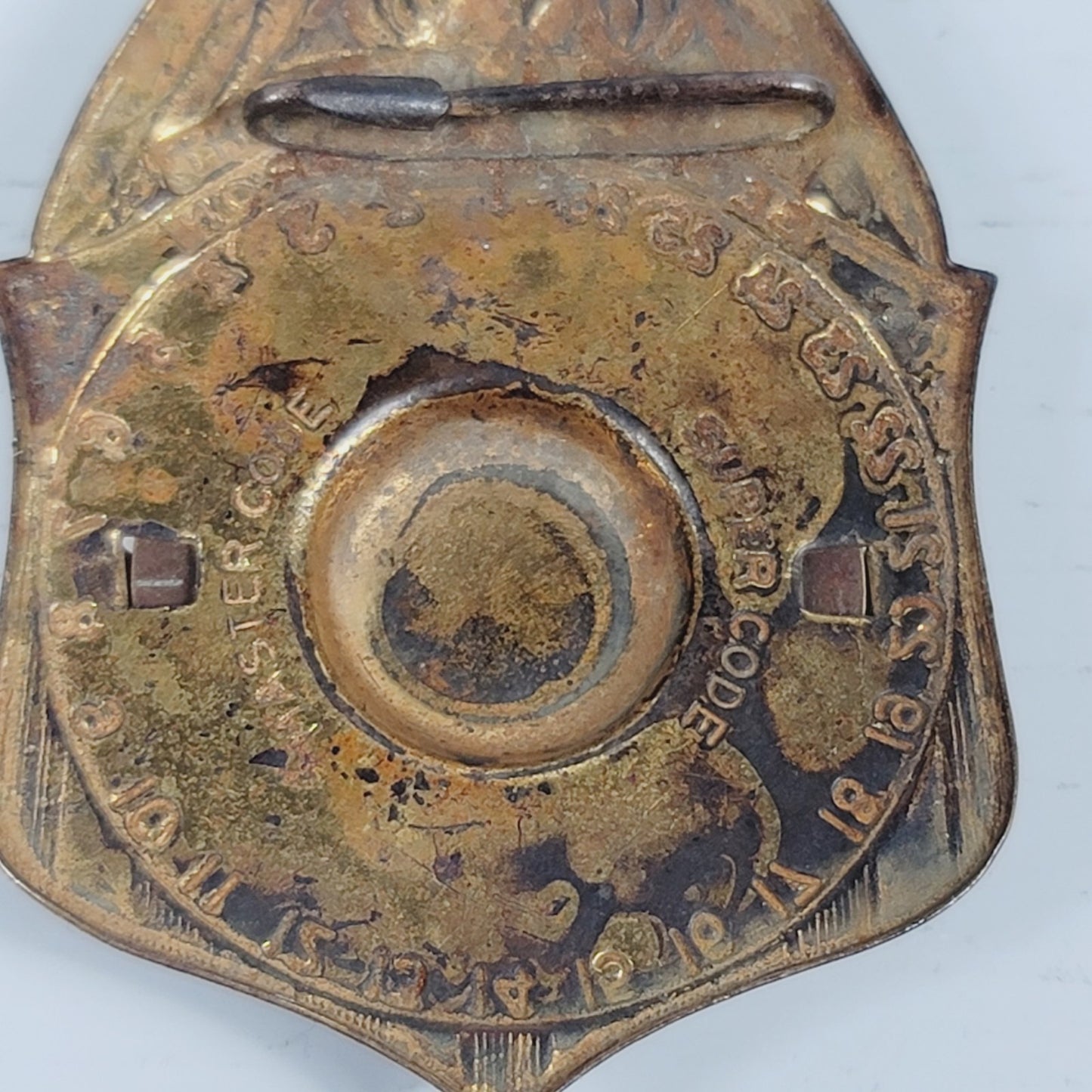 Captain Midnight Ovaltine Premium Decoder Badge (Circa 1941)