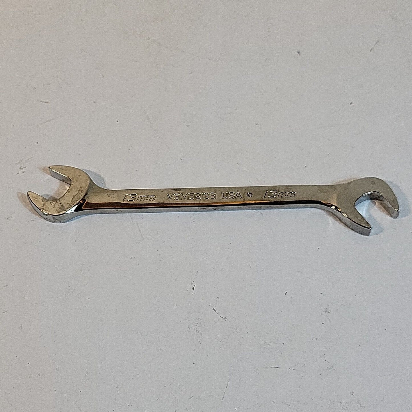 Snap On 13 mm Metric Flank Drive® Plus Four-Way Angle Head Open-End Wrench
