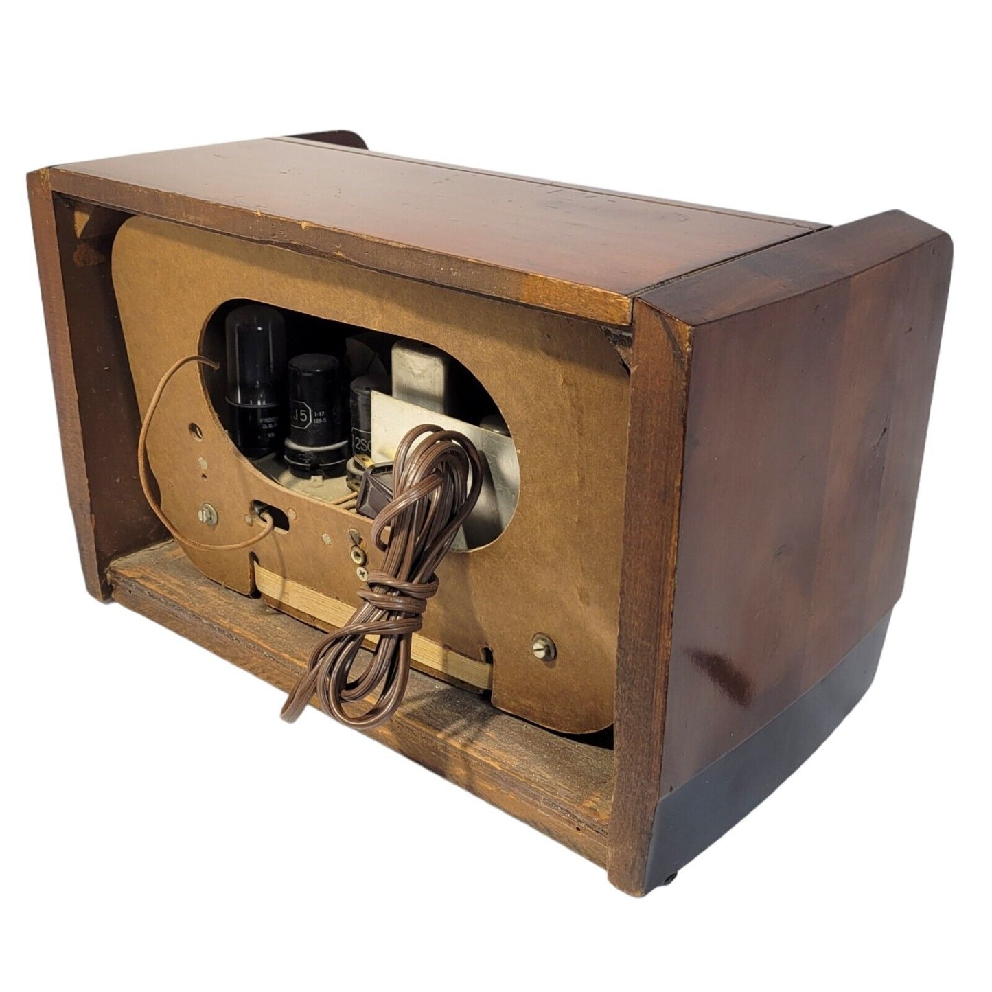 Vintage Radiola 61-3 AM Radio 1946/1947 Wood Cabinet Working