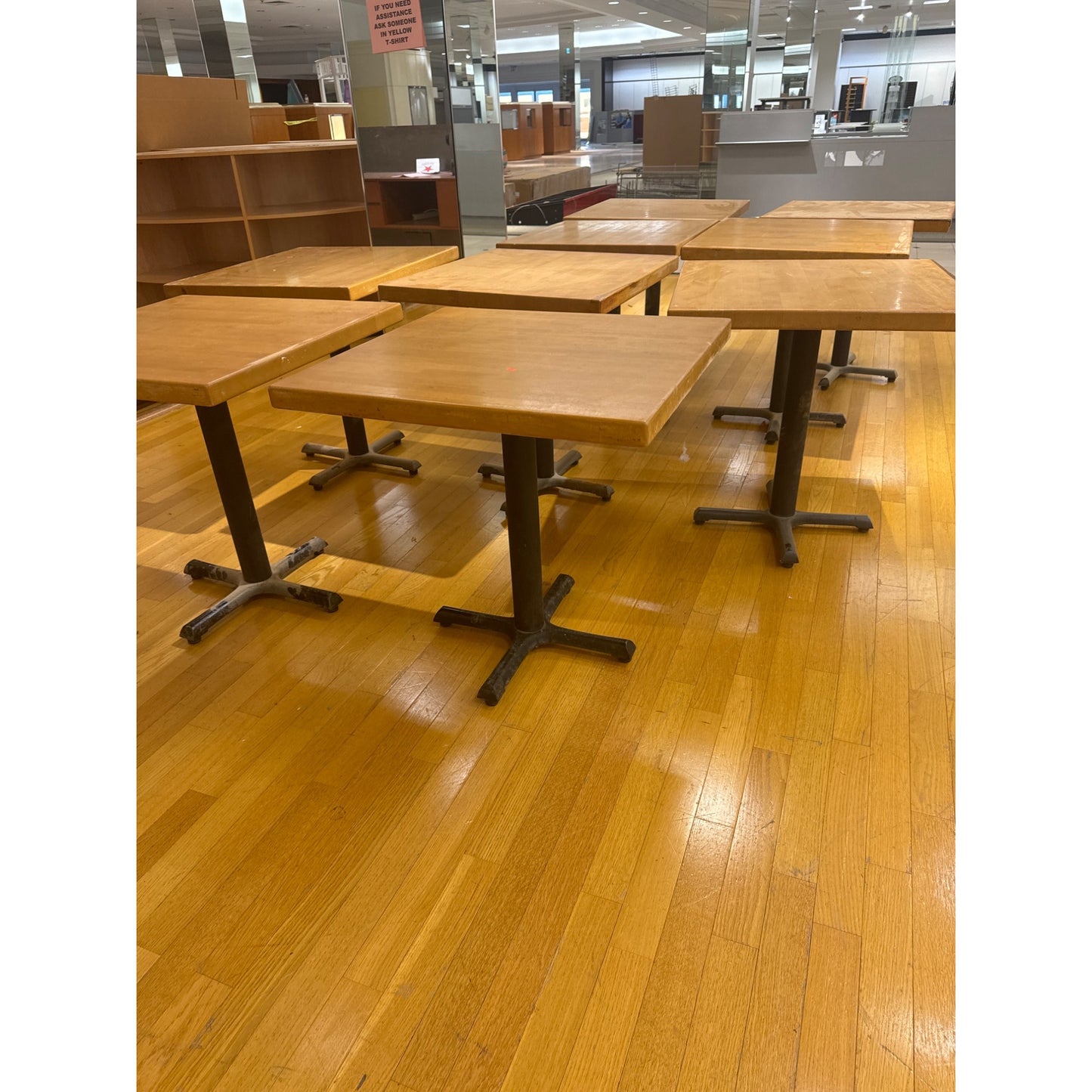 Solid Wood Commercial Tables