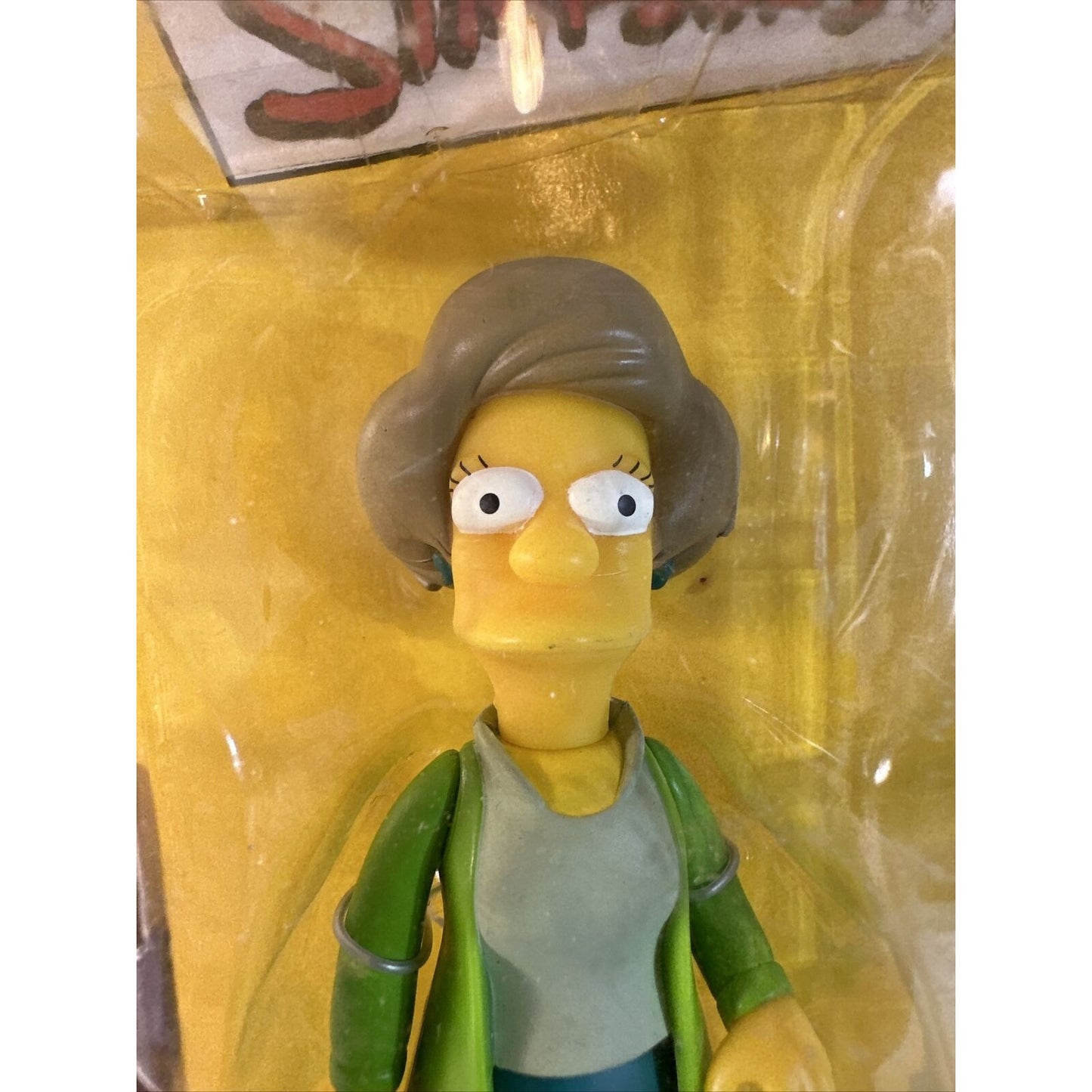 The Simpsons Edna Krabappel Series 7 World of Springfield Action Figure Playmate