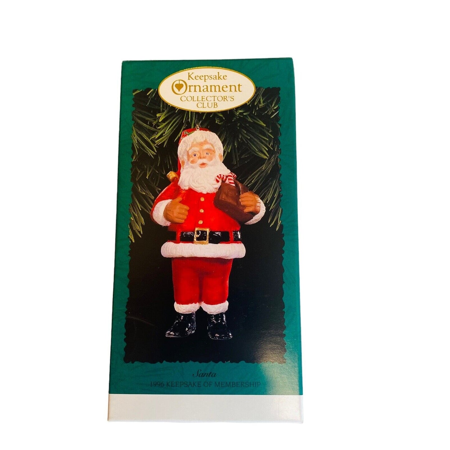 Hallmark Ornaments Christmas Santa Toy Shop Holiday Duet Kris Jingle Lot of 4