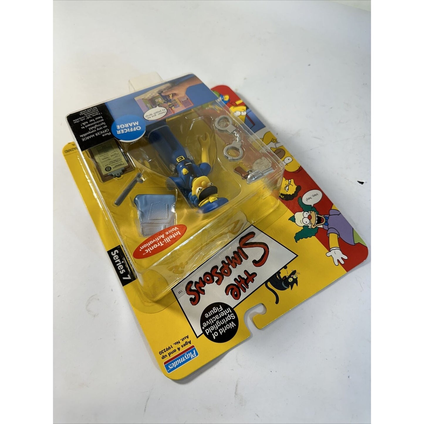 Simpsons Officer Marge Series 7 World of Springfield Action Figure Playmates