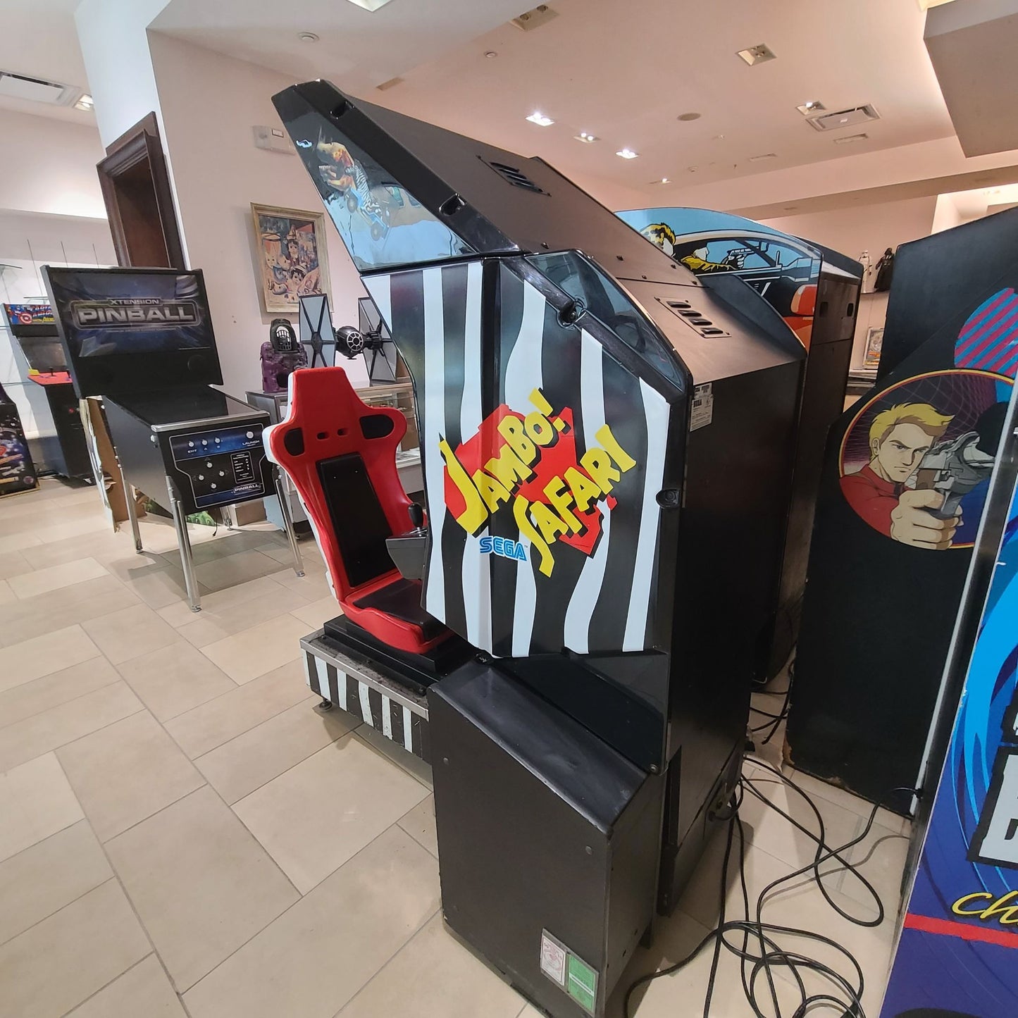 JAMBO SAFARI ARCADE MACHINE