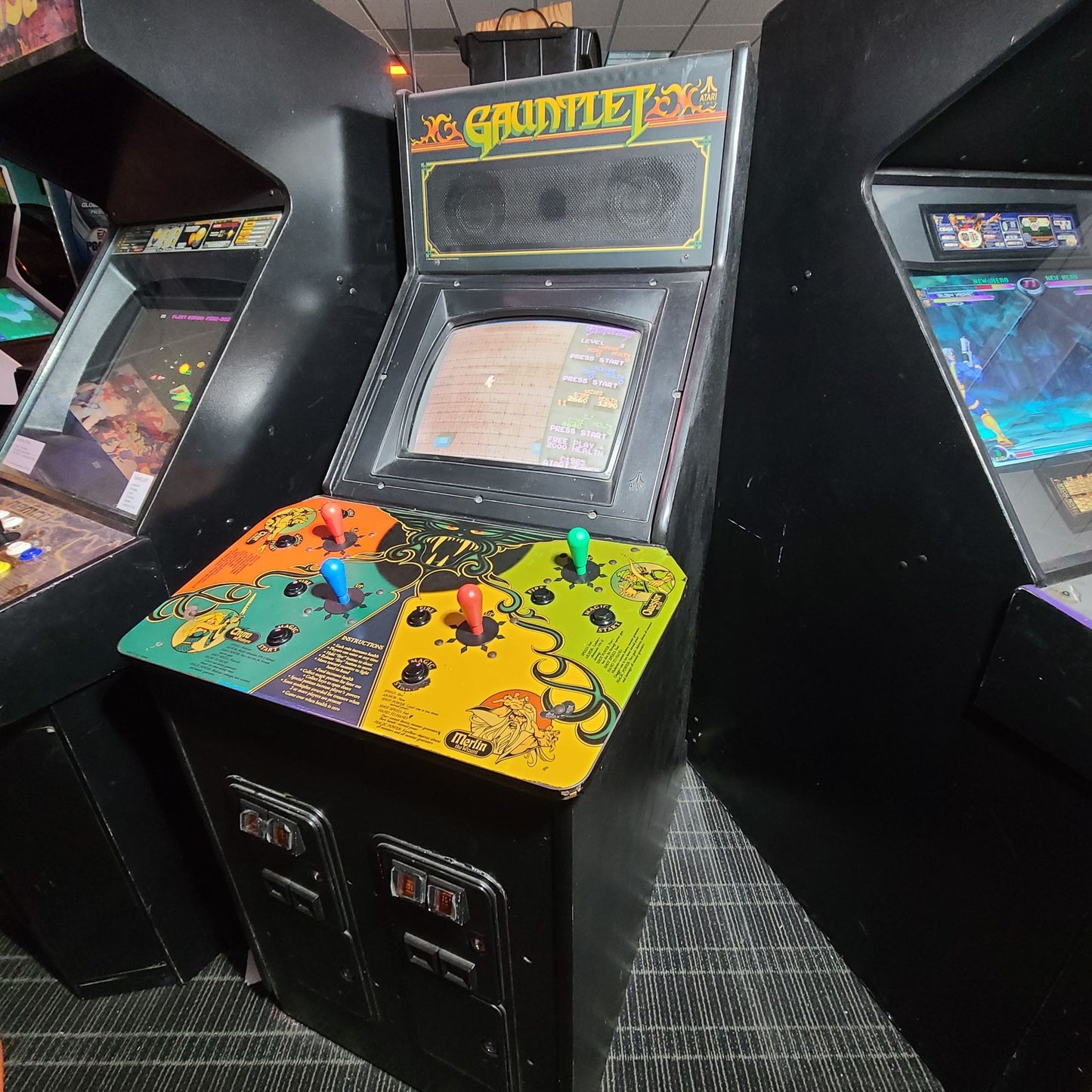 Gauntlet Atari Arcade