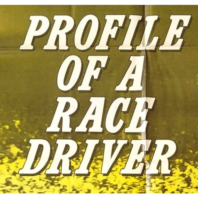 Profile of a Race Driver One Sheet Movie Poster 1968 ORIG 27x41 Mario Andretti
