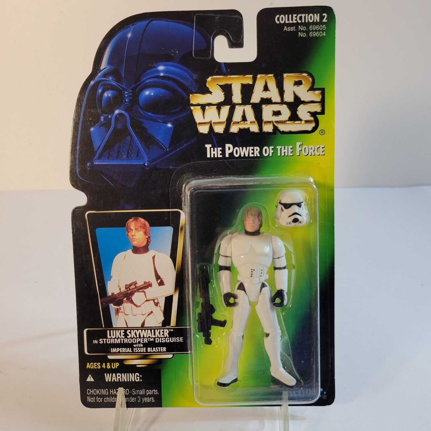 Star Wars Power of the Force Luke Skywalker  Stormtrooper Disguise Collection 2