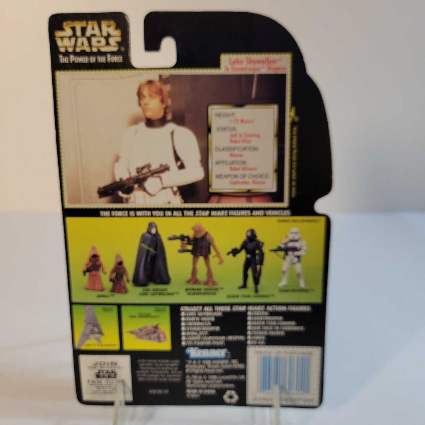 Star Wars Power of the Force Luke Skywalker  Stormtrooper Disguise Collection 2