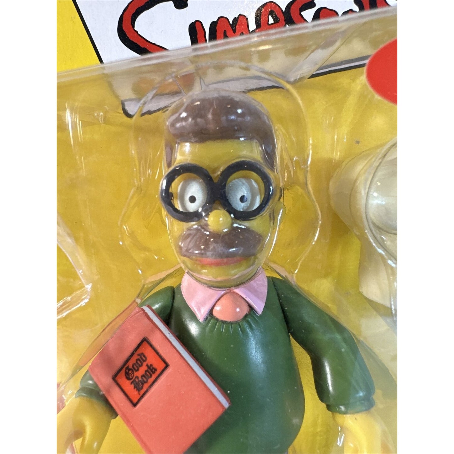 The Simpsons Ned Flanders Series 1  World of Springfield Action Figure Playmates