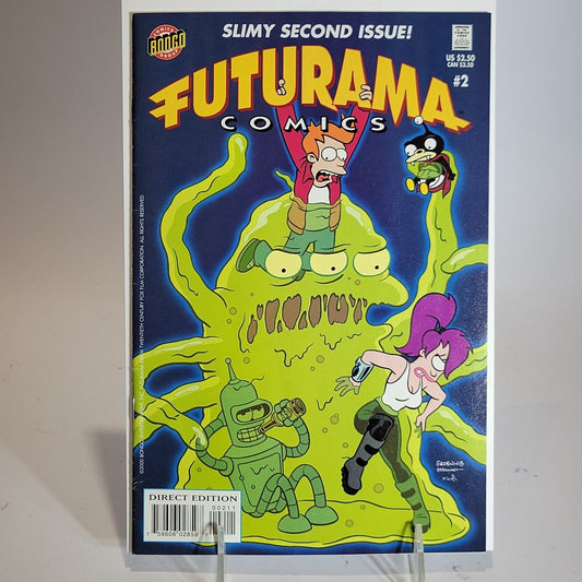 Futurama Comics Slimy Second Issue Bongo Comics Groening 2000