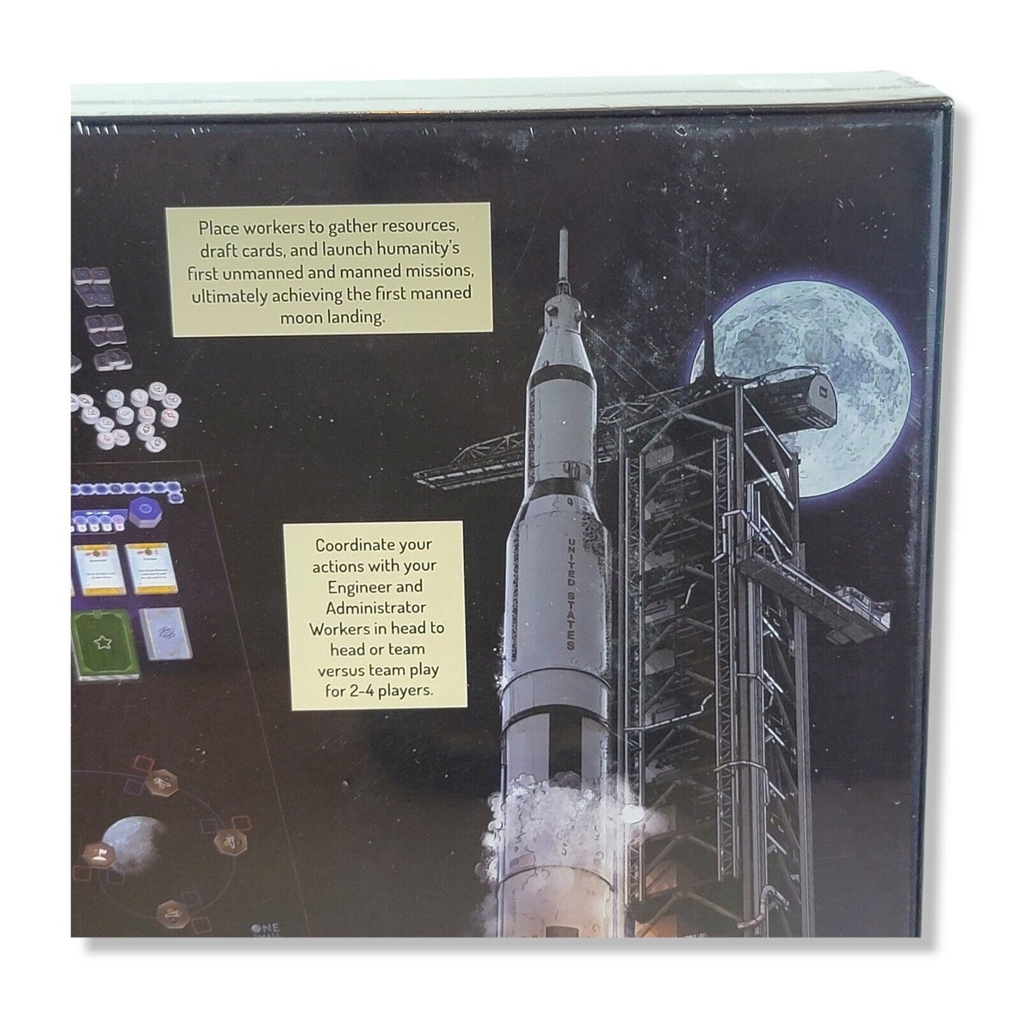 One Small Step Board Game Kickstarter Deluxe Edition w/ Exclusives New Sealed