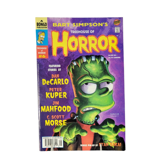 Bart Simpson's Treehouse of Horror, Bongo #6