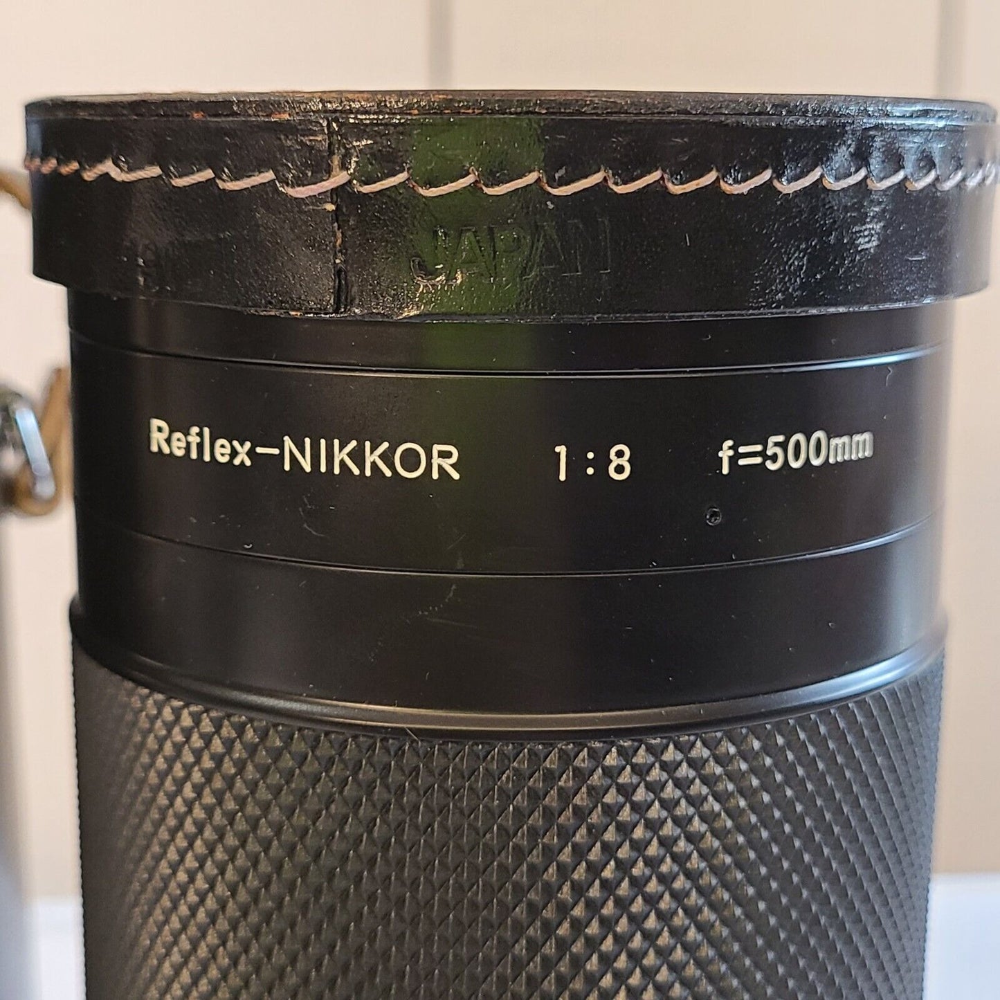 Nikon Reflex Nikkor 500mm F/8 Telephoto Late Close Macro w Leather Case