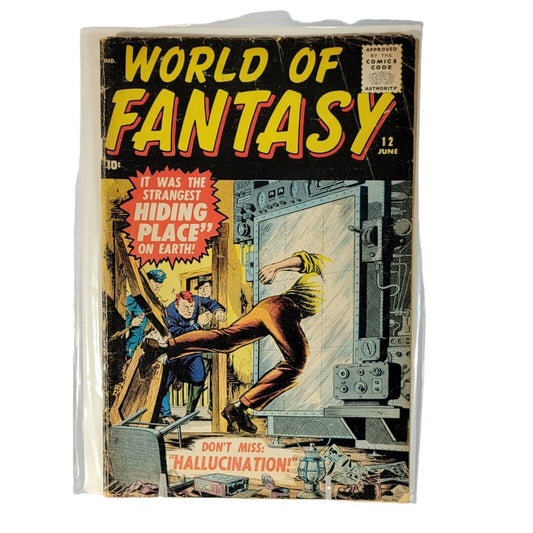 World of Fantasy Comics Strangest Hiding Place on Earth June #12