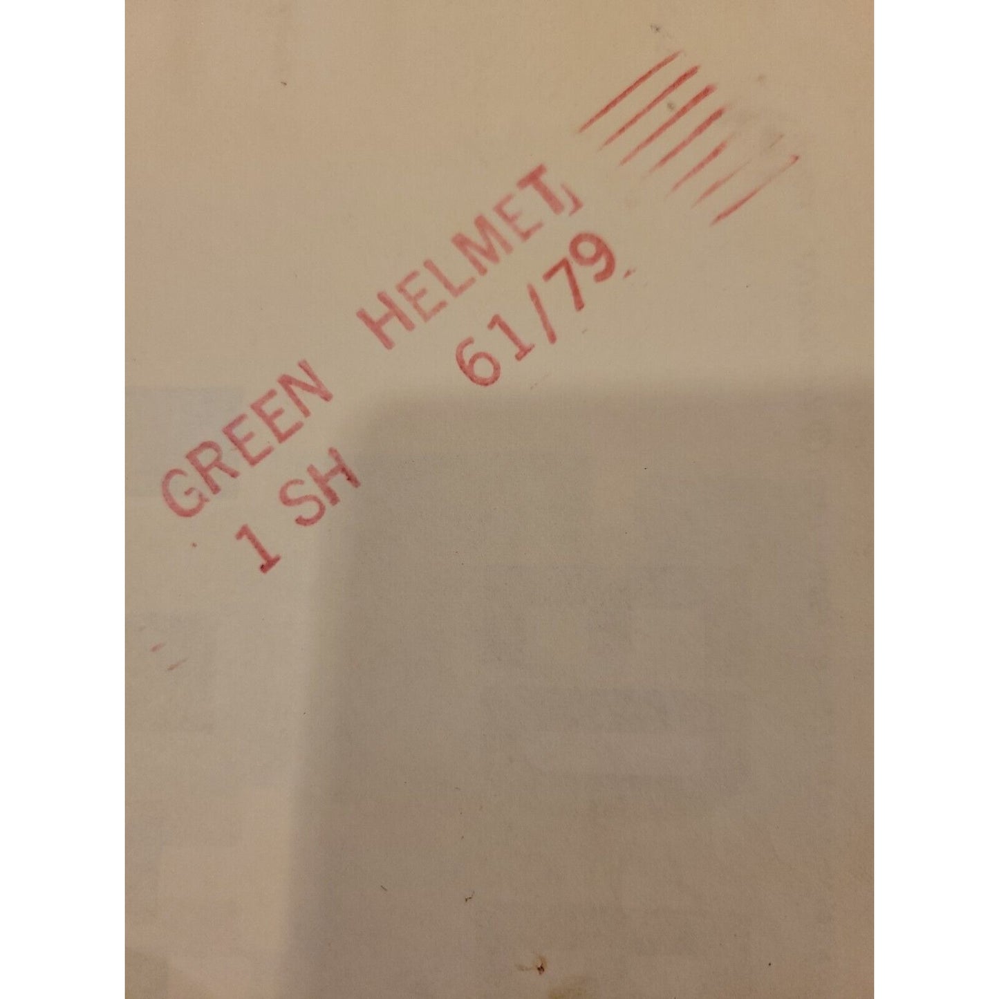 The Green Helmet 1961 One Sheet Original Movie Poster Le Mans