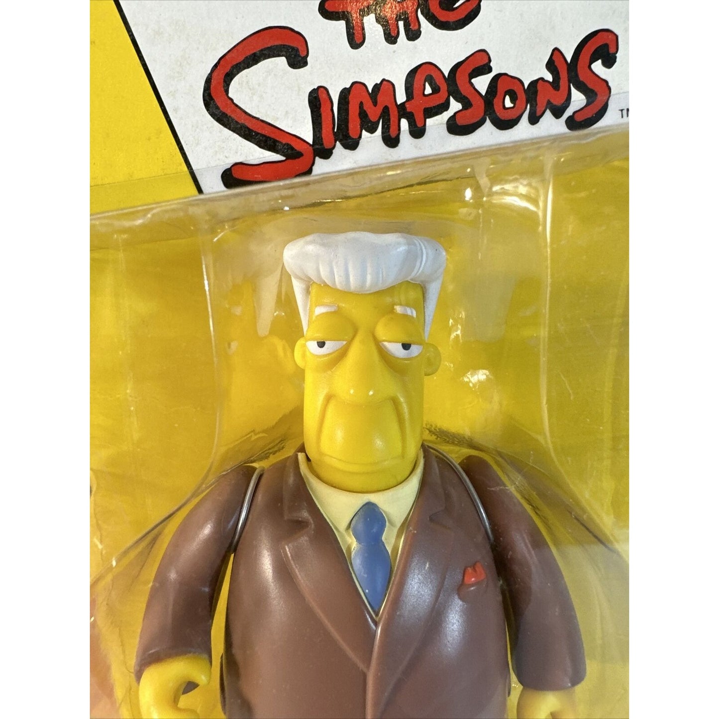 The Simpsons Kent Brockman Series 5 World of Springfield Action Figure Playmates