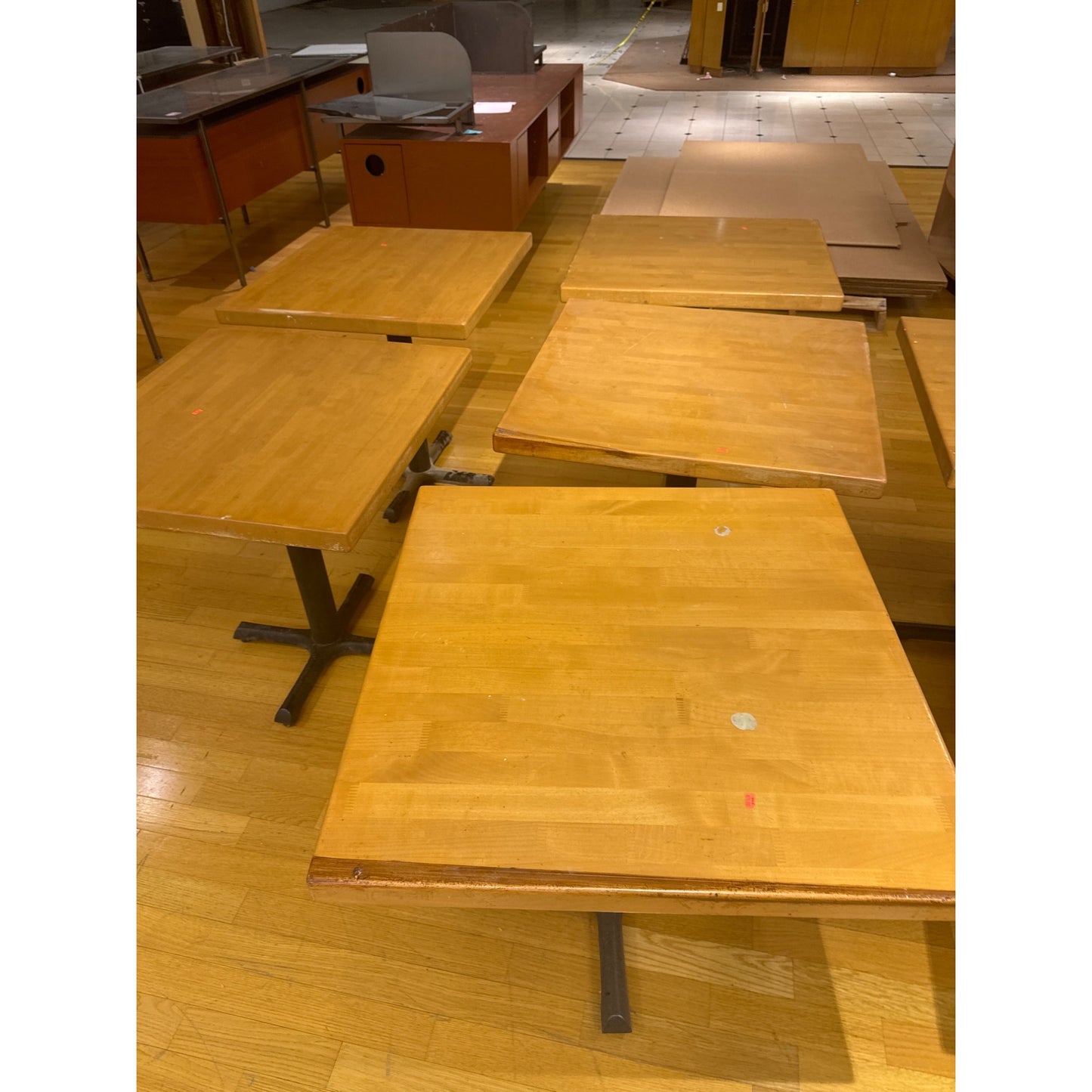 Solid Wood Commercial Tables