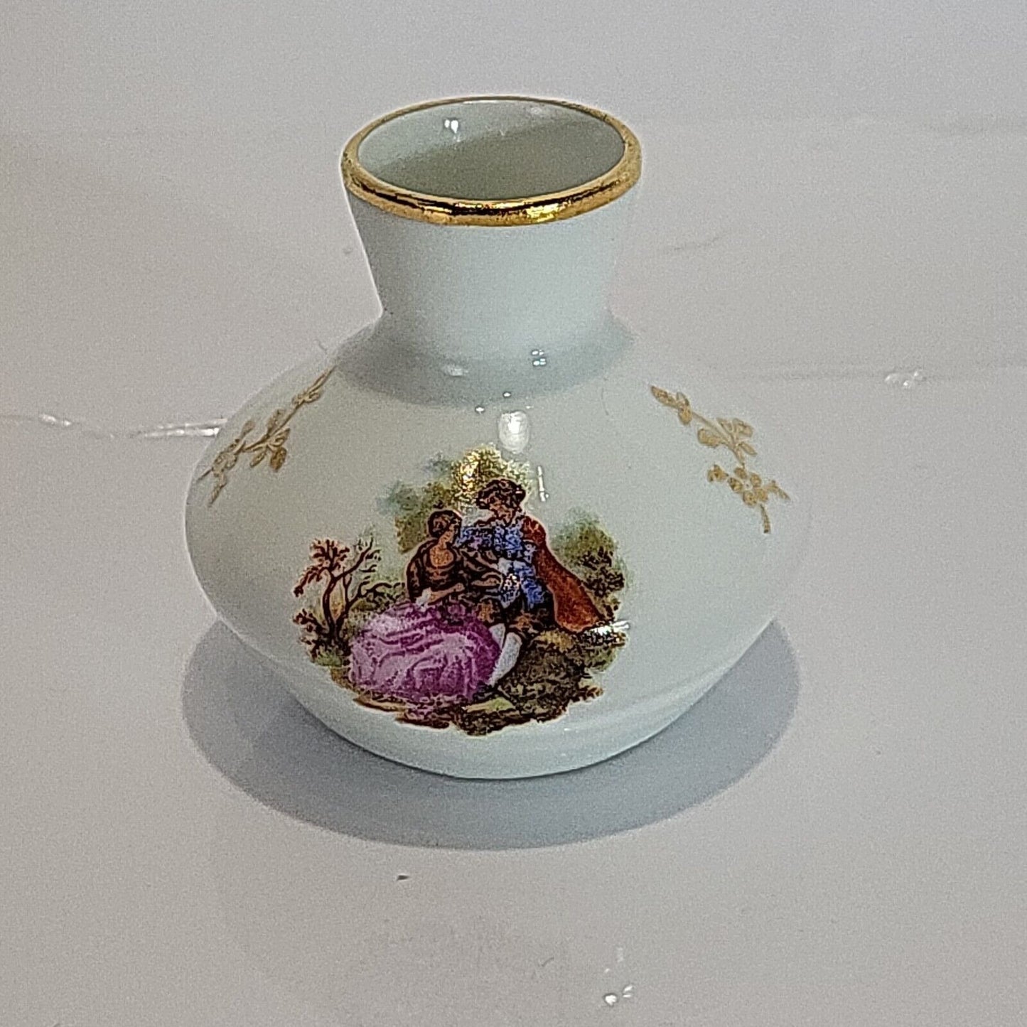 Mini Limoges Porcelain Vase