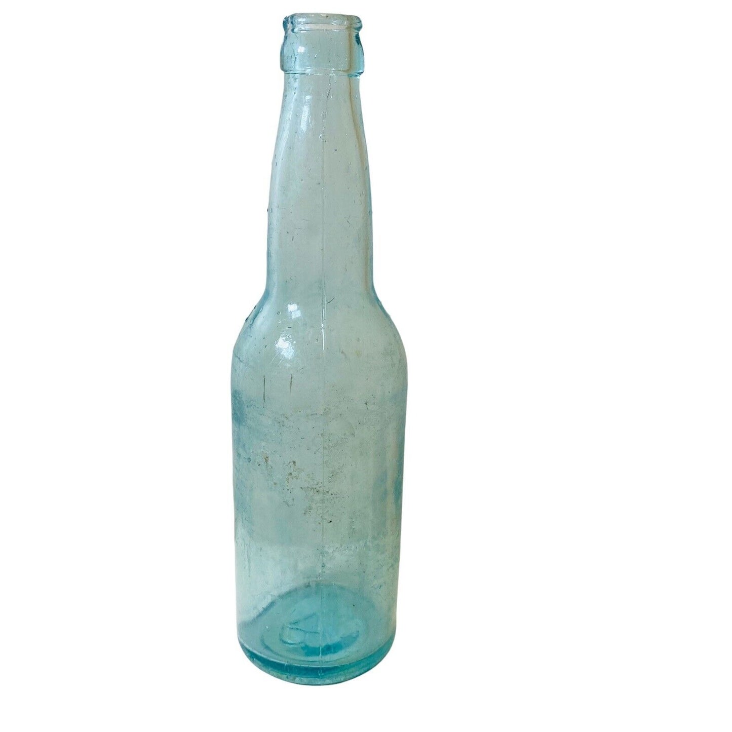 Aqua Glass Beer Bottle AB Connect Anheuser Busch St. Louis Vintage