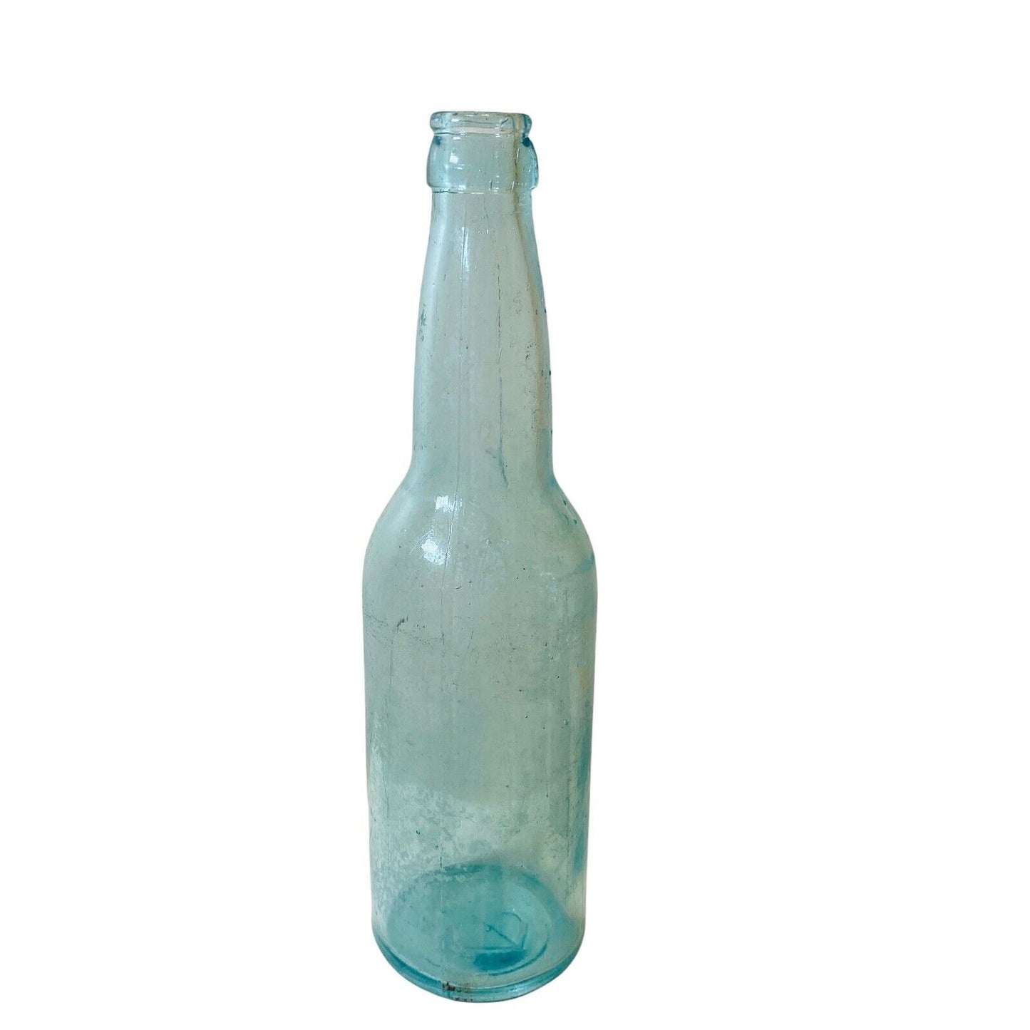 Aqua Glass Beer Bottle AB Connect Anheuser Busch St. Louis Vintage