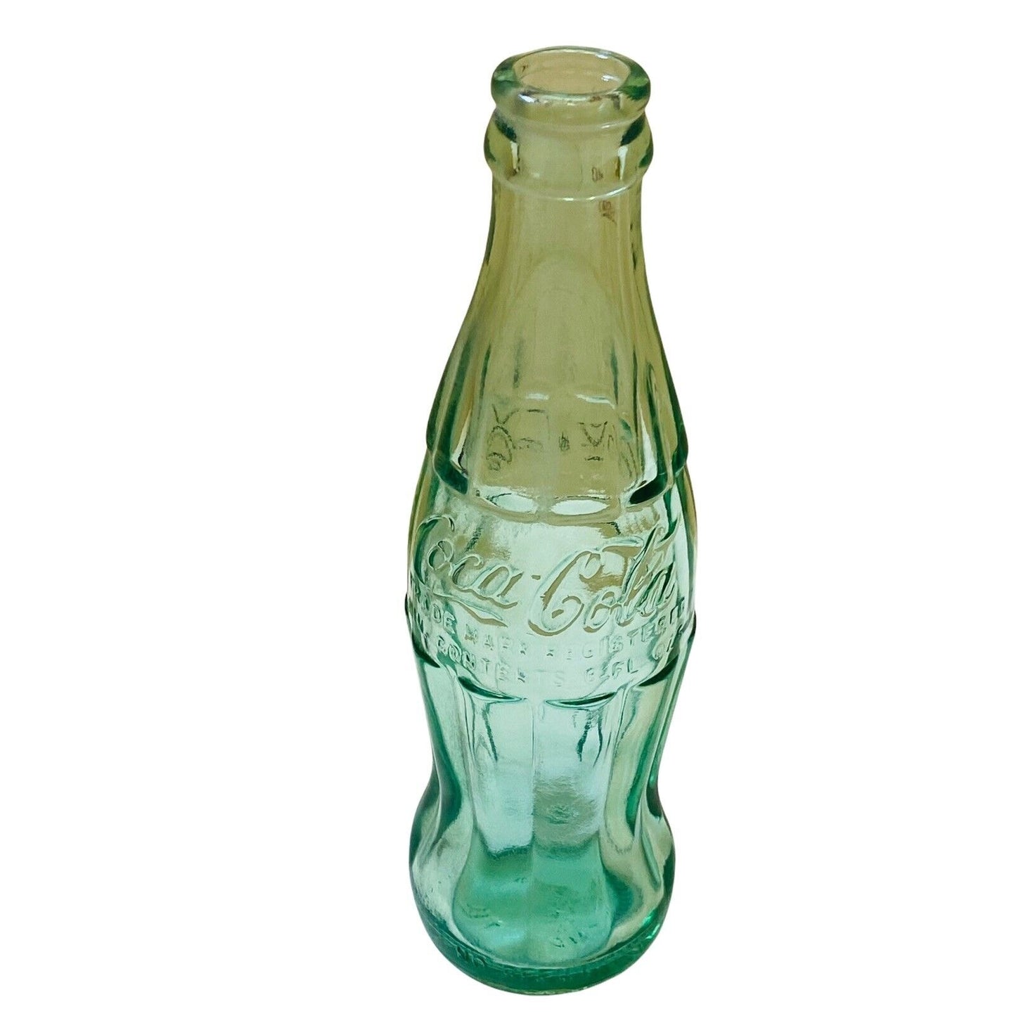 Coca Cola Hobble Skirt Bottle Memphis Tennessee Embossed Dec 25 1923 Repro