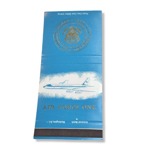 Air Force One Factory Sample Matchbook Cover Only Never Used