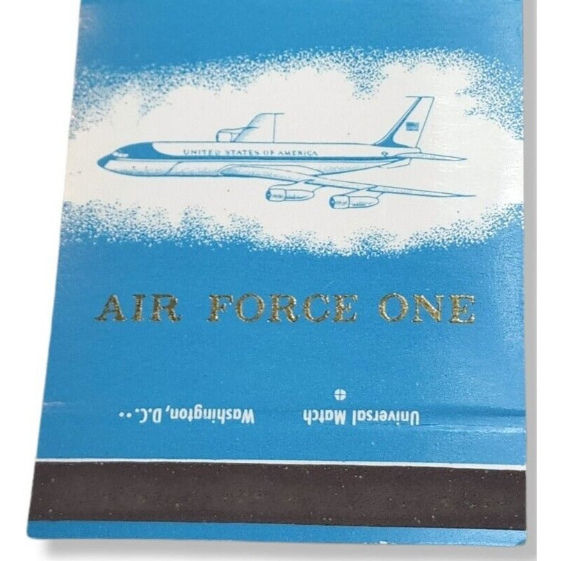 Air Force One Factory Sample Matchbook Cover Only Never Used