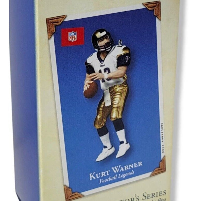 Hallmark 2002 Keepsake  Kurt Warner NFL Football Legends St Louis Rams