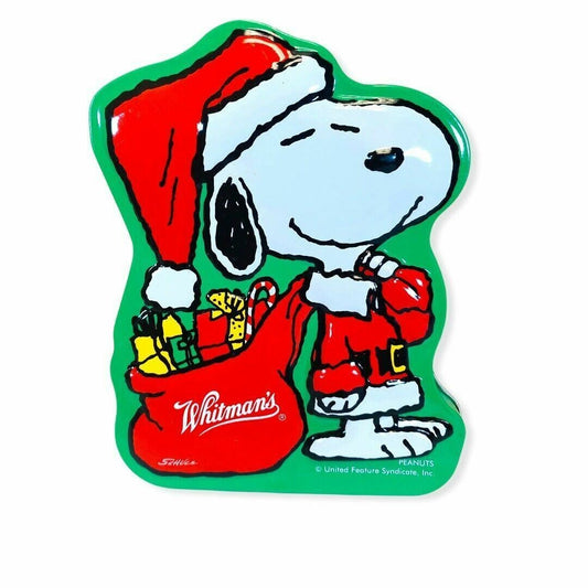 Snoopy Christmas Whitman's Tin