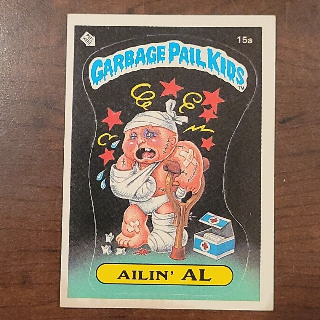 Ailin AL 15a GPK Matte OS1 Series 1 Garbage Pail Kids 1985