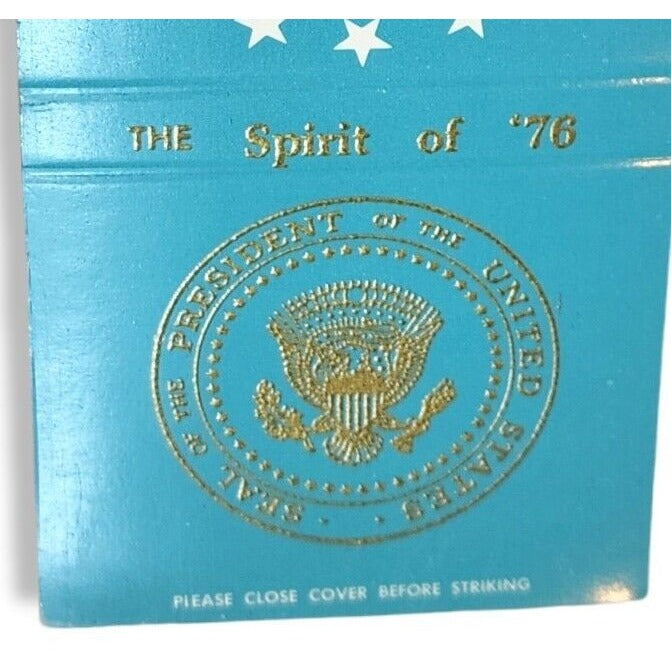 Air Force One Spirit of 76 Factory Sample Matchbook Cover Only Never Used