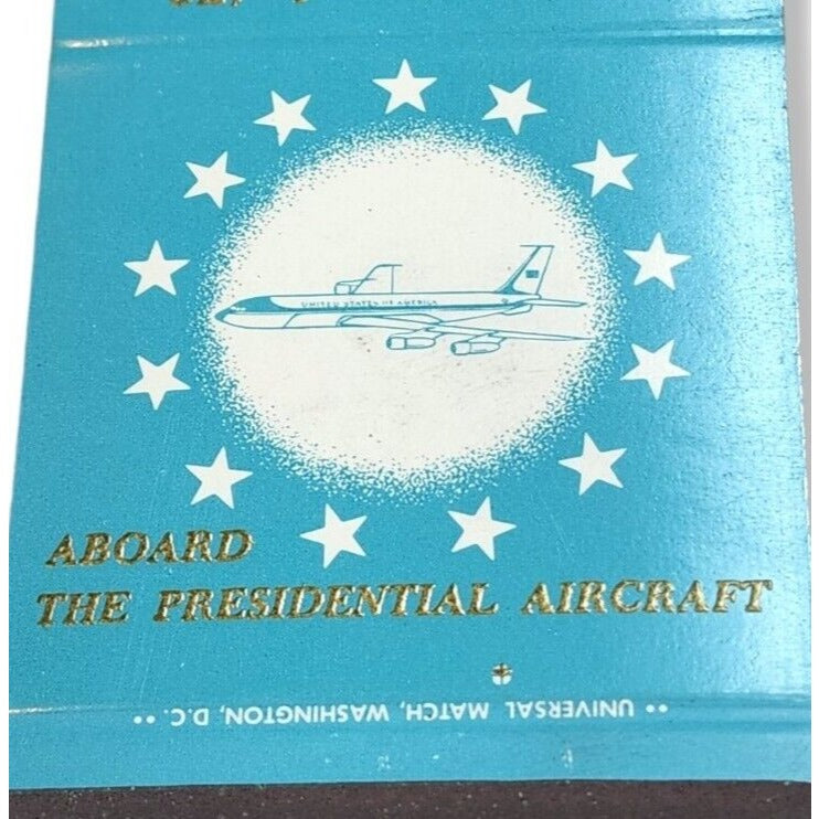 Air Force One Spirit of 76 Factory Sample Matchbook Cover Only Never Used