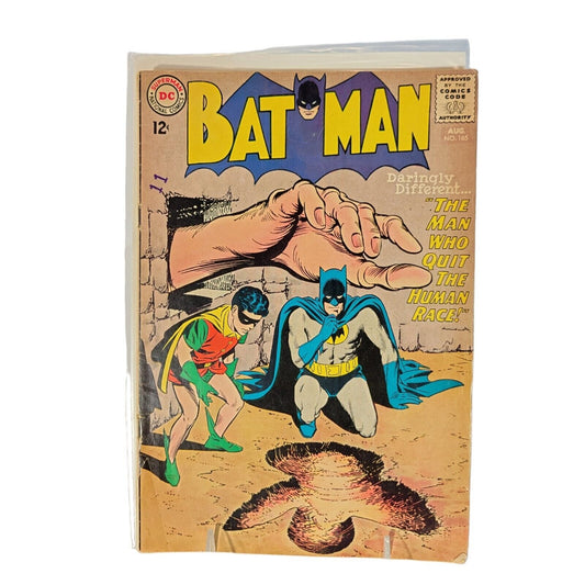 Batman DC Comics The Man Who Quit the Human Race August #165