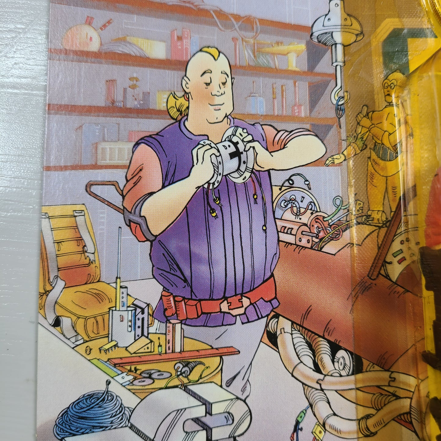 Jord Dusat Droids TV Action Figure Sealed Un-punched 1985 Kenner Star Wars