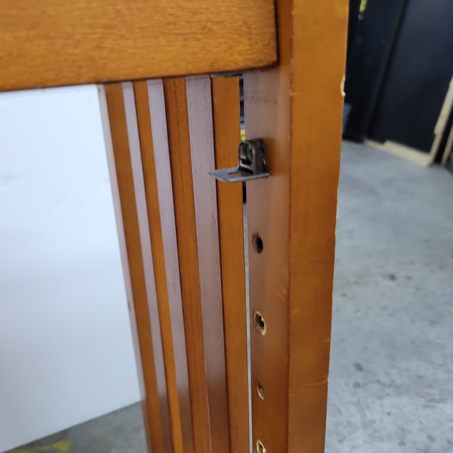 MCM Wood Shelf Console Unit