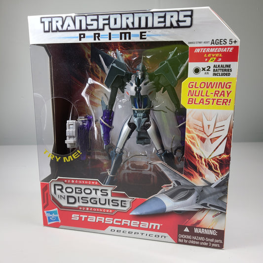 Hasbro Transformers Prime Robots In Disguise Voyager - Starscream MISB