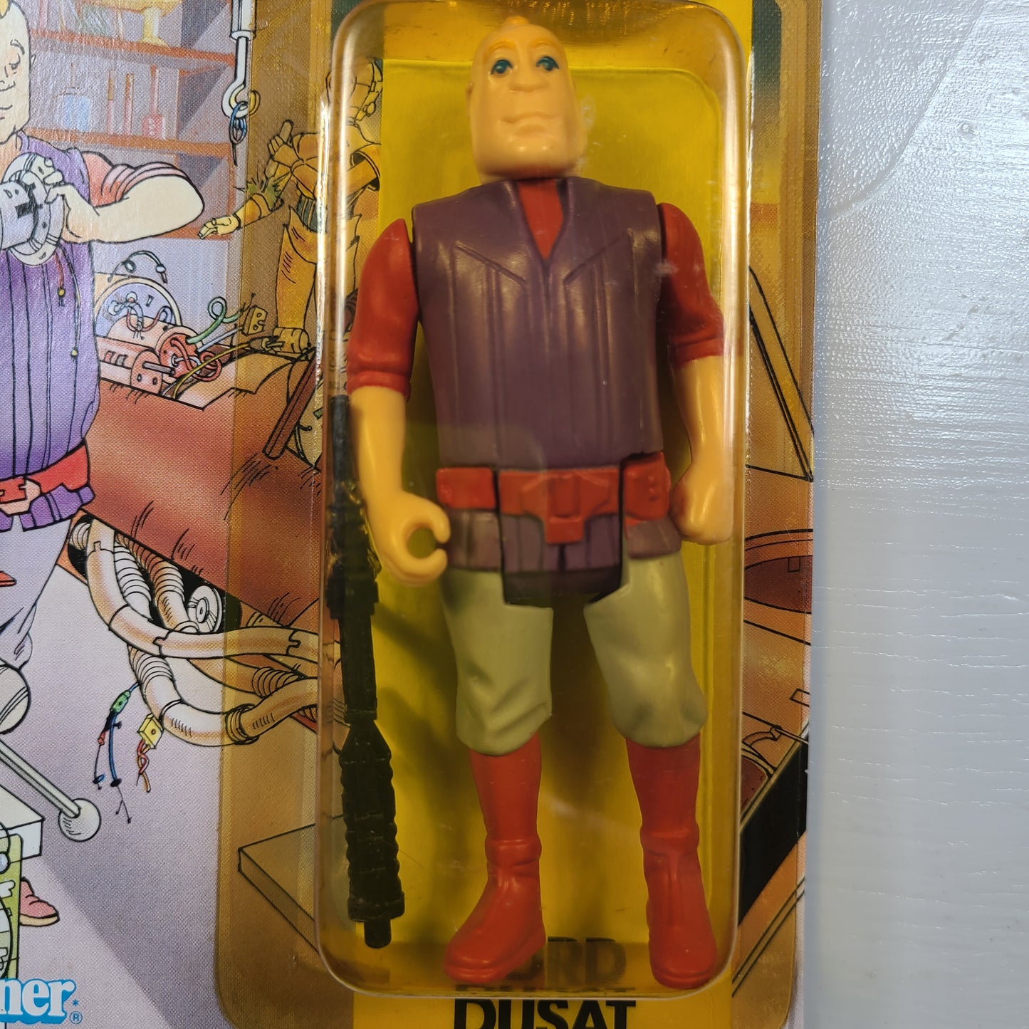 Jord Dusat Droids TV Action Figure Sealed Un-punched 1985 Kenner Star Wars