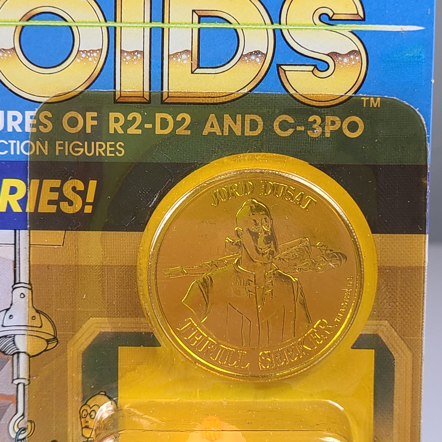 Jord Dusat Droids TV Action Figure Sealed Un-punched 1985 Kenner Star Wars