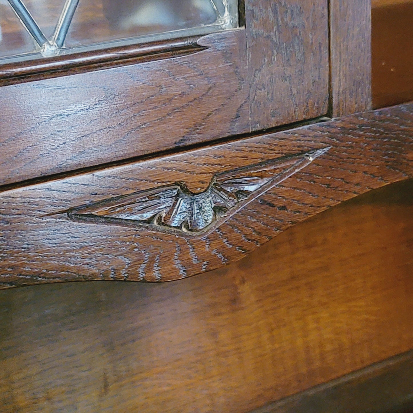Jaycee of England Hand Made Jacobean Style Large Oak Wall Unit