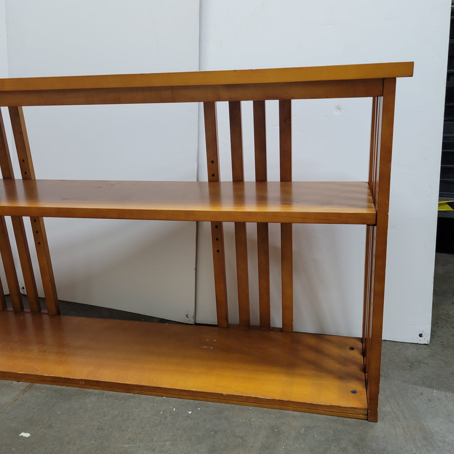 MCM Wood Shelf Console Unit