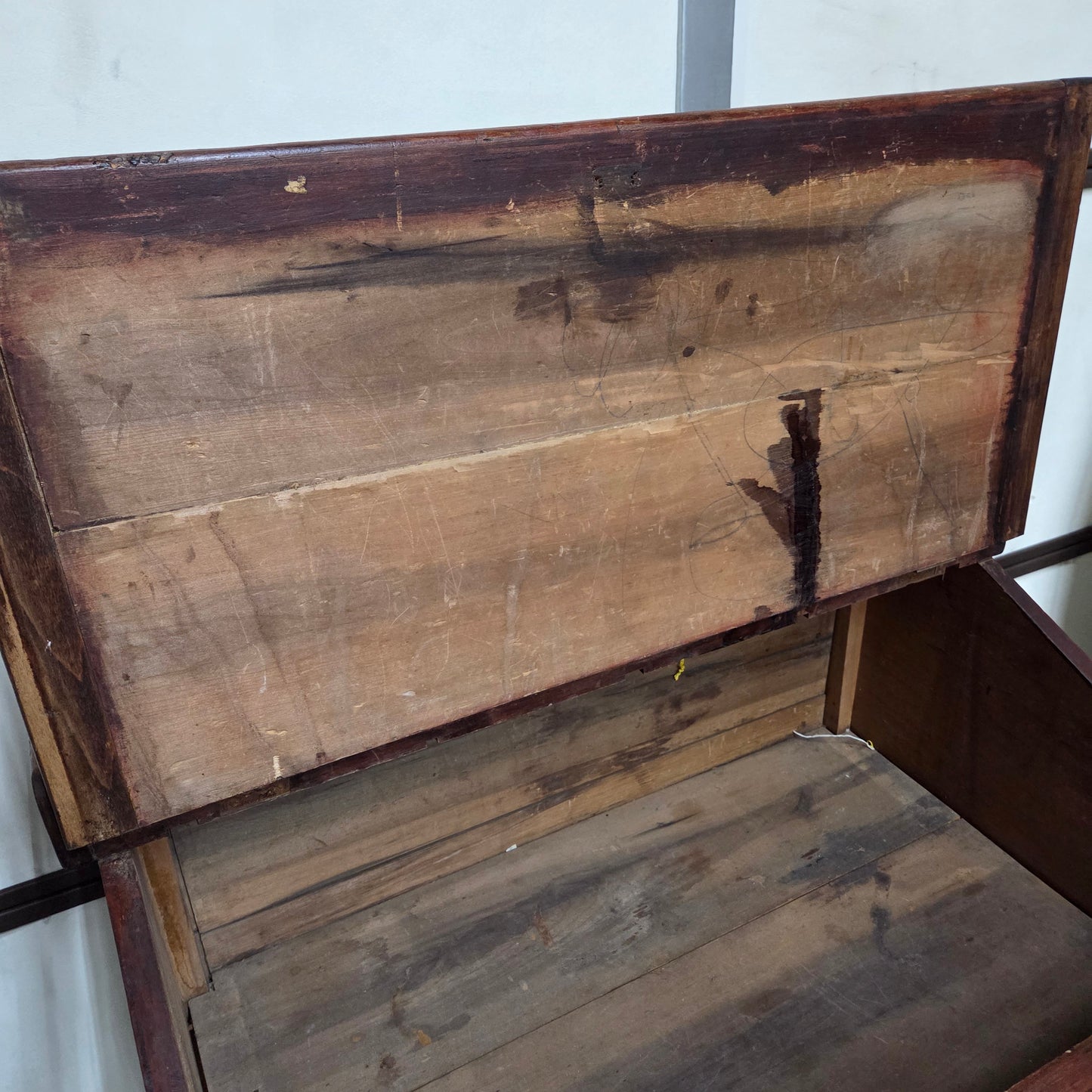 Antique Schoolmasters Slant Top Writing Desk