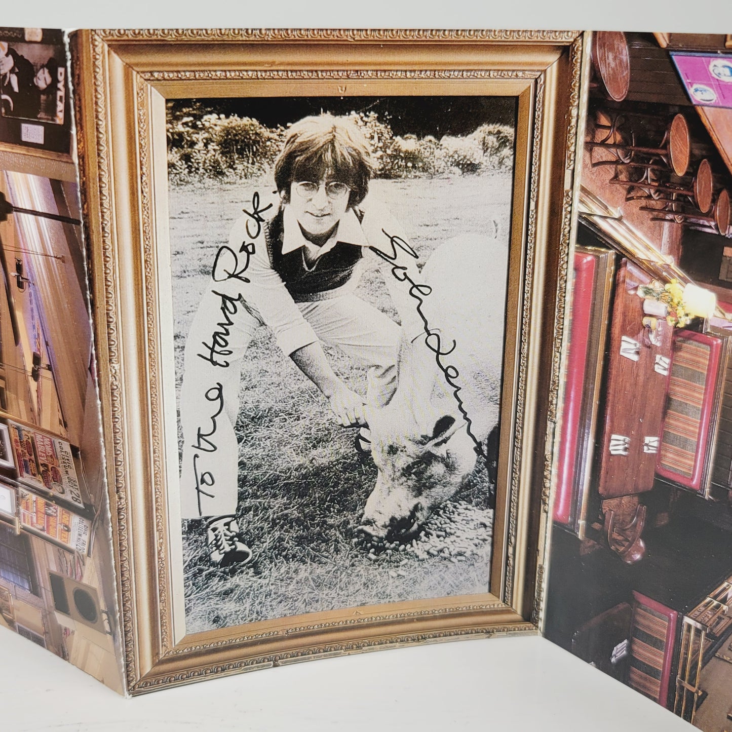 Hard Rock Cafe LONDON, England John Lennon Postcard Book