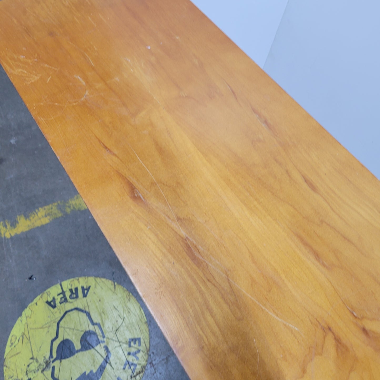 MCM Wood Shelf Console Unit