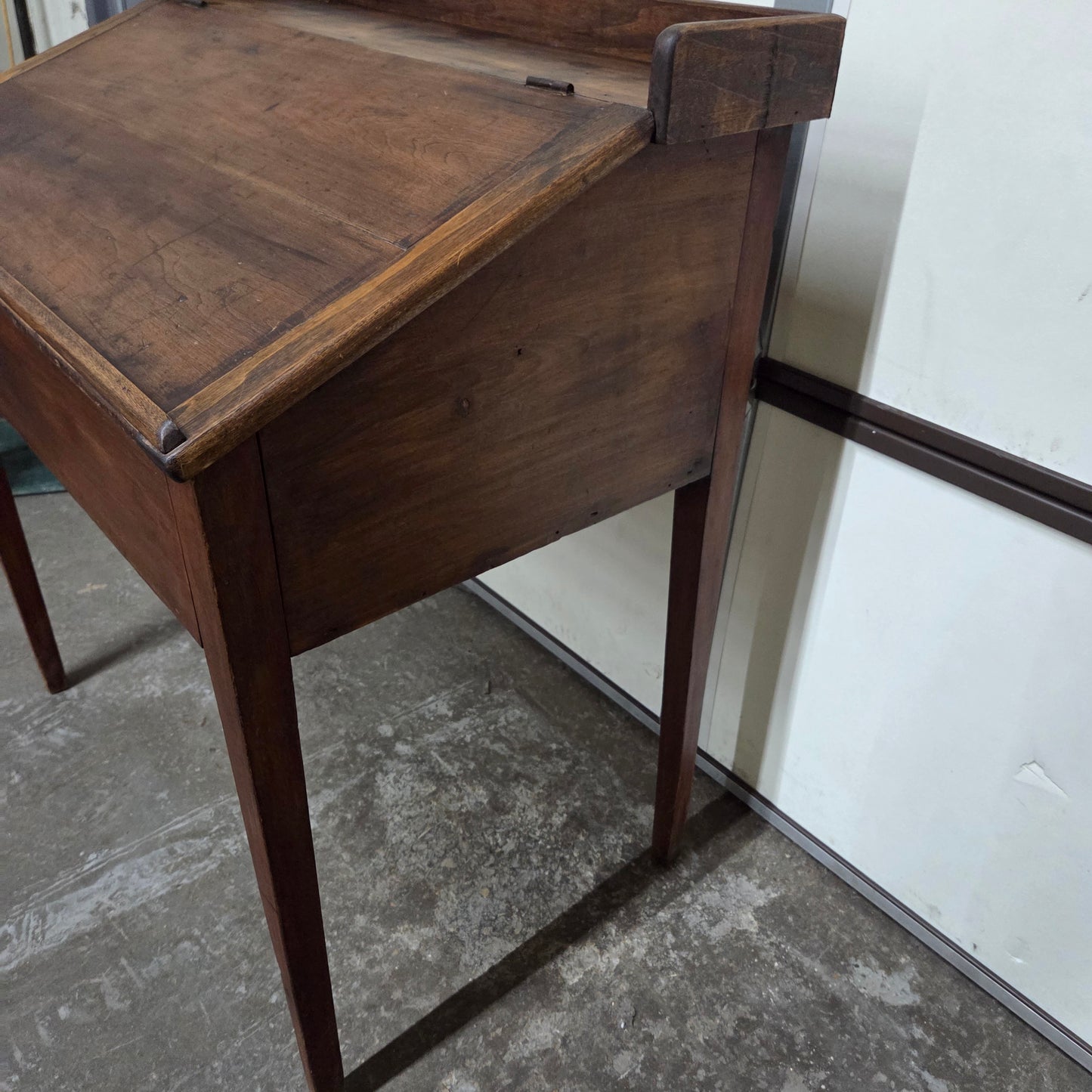 Antique Schoolmasters Slant Top Writing Desk